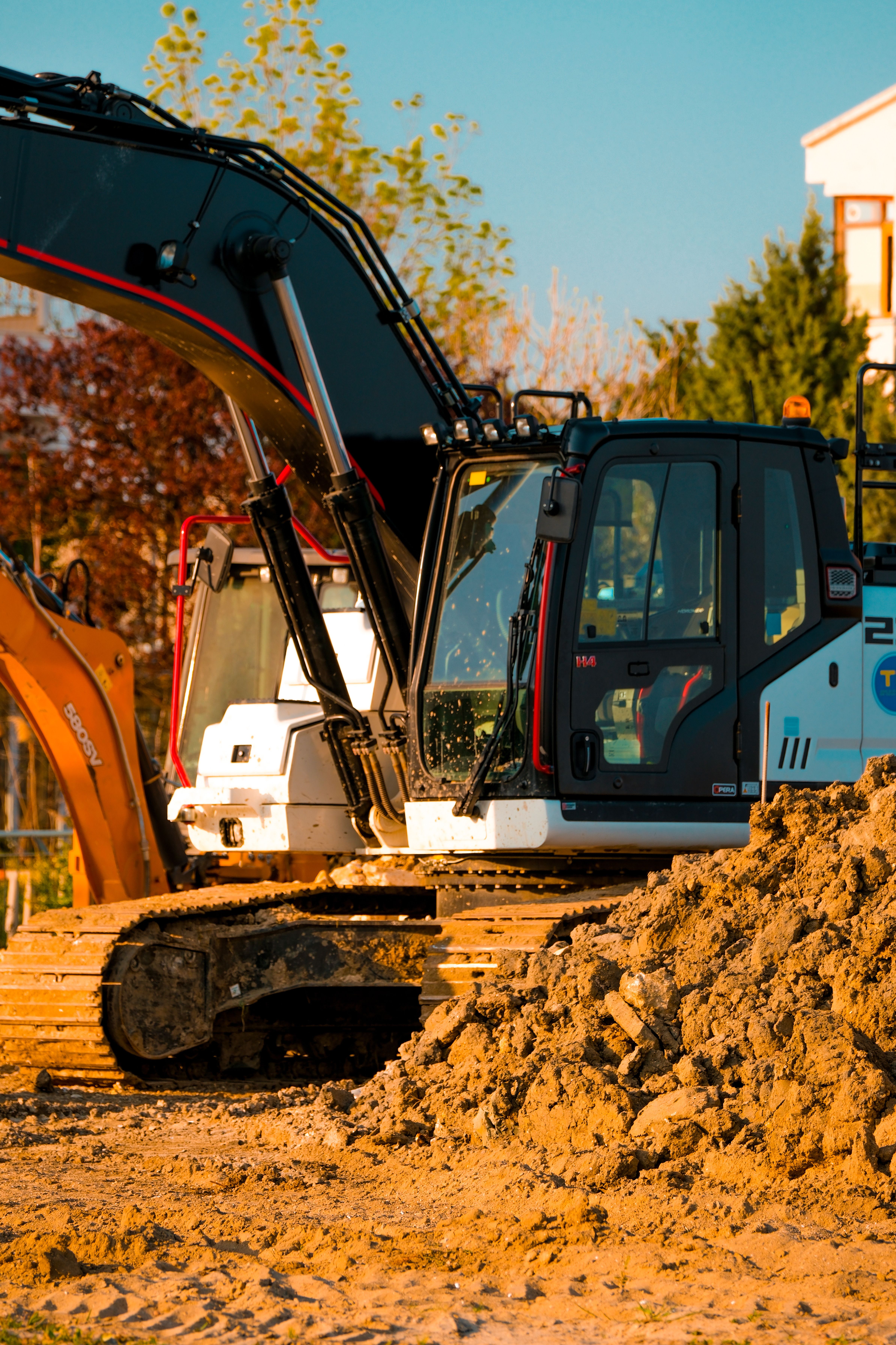 Un terrain préparé sur 30 m²